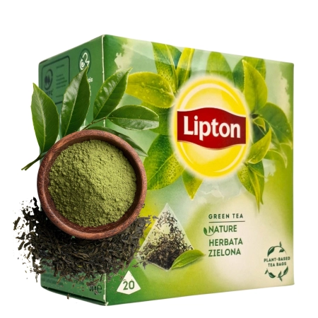 Herbata zielona Lipton piramidki 20 szt